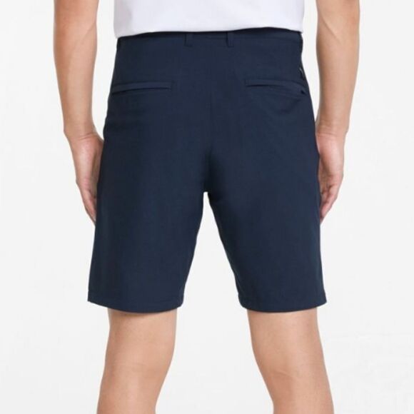 NWT PUMA GOLF MENS SOLID TECH SHORTS Navy - Picture 3 of 5